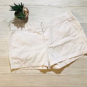 GAP- “The 3” Short” White Shorts sz: 8